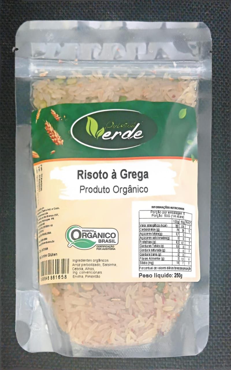 Risoto - A Grega - Arroz Parbolizado