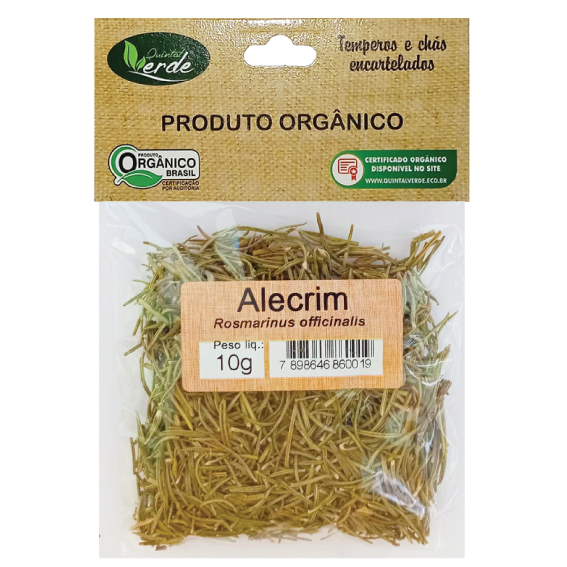 Kit 10 Tempero Encartelado Alecrim - 10g