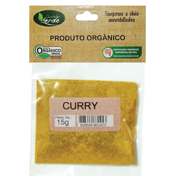 Kit 10 Tempero Curry Ervas Finas Encartelado - 15g