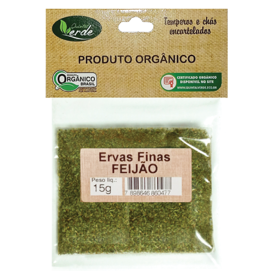 Tempero Feijão Ervas Finas Encartelado - 15g