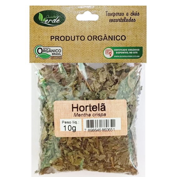 Chá Encartelado de Hortelã - 10g