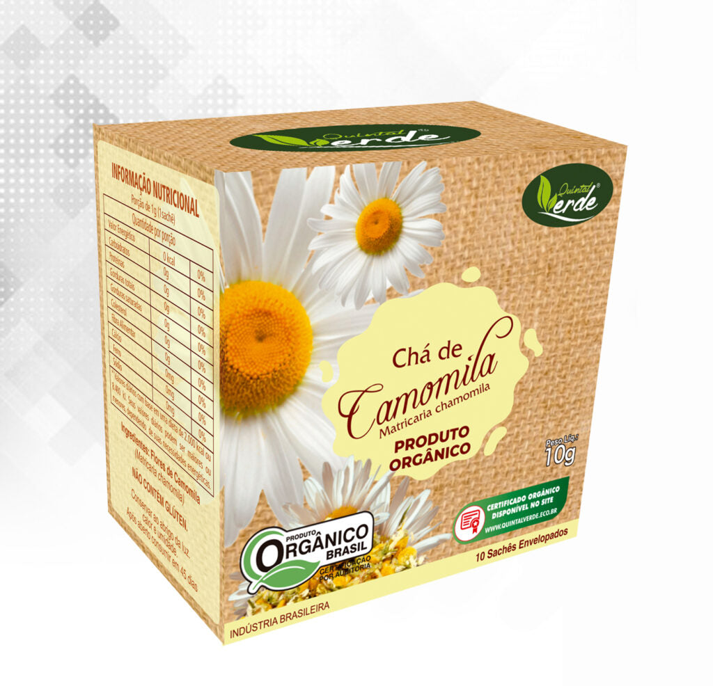 Kit 6cx Chá Sachê de Camomila (10un/caixa)