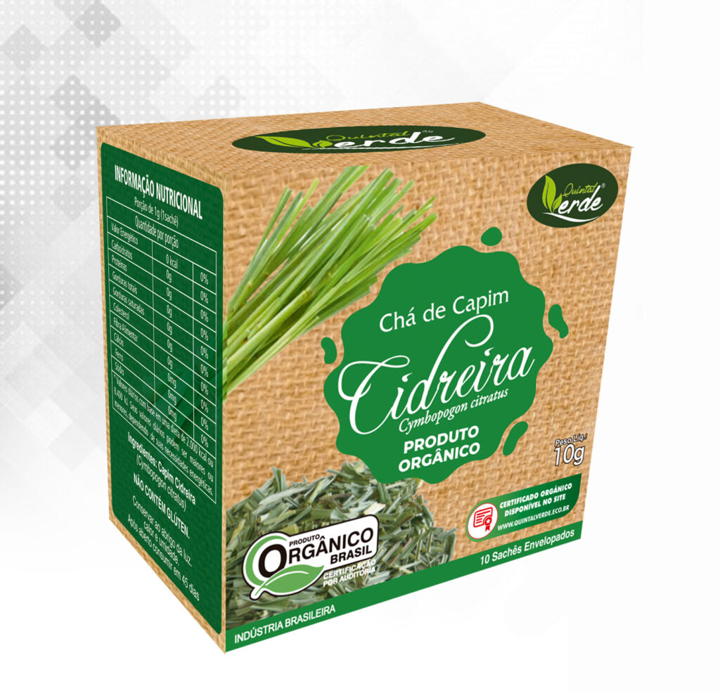 Chá Sachê de Cidreira - 10g (10un/caixa)