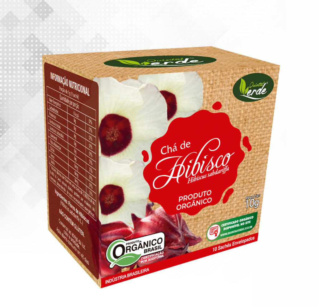 Chá Sachê de Hibisco - 10g (10un/caixa)