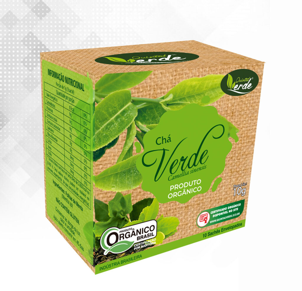 Chá Verde Sachê - 10g (10un/caixa)