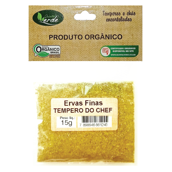 Tempero do Chef Ervas Finas Encartelado - 15g