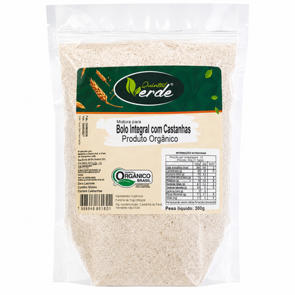 Mistura para Bolo Integral com Castanha