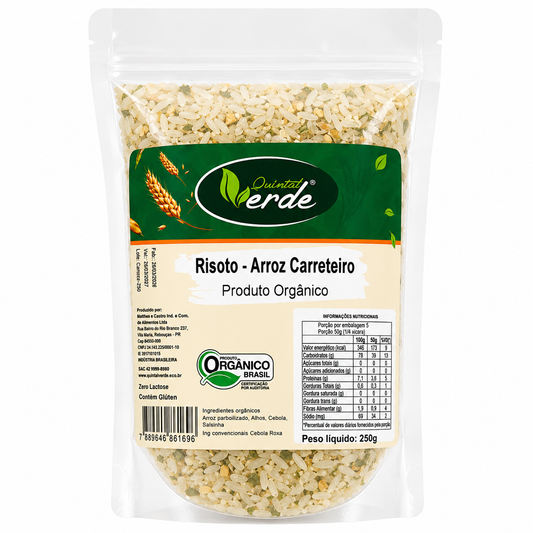 Risoto - Arroz Carreteiro - Arroz Parbolizado
