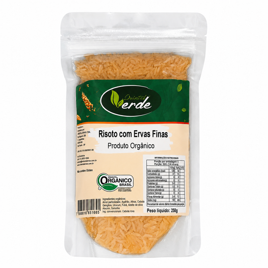 Risoto - Com Ervas Finas - Arroz Parbolizado