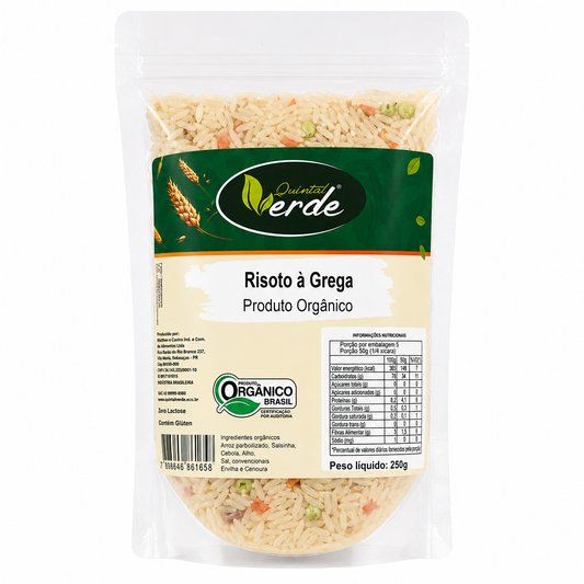Risoto - Arroz a Grega - Arroz Parboilizado