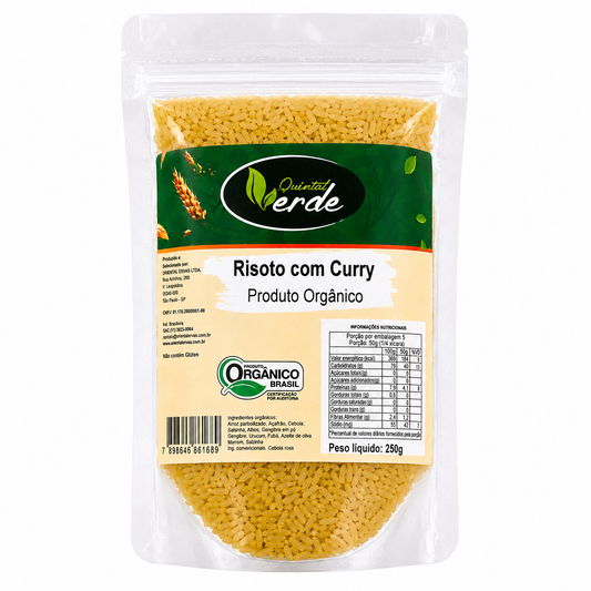 Risoto - Com Curry - Arroz Parbolizado