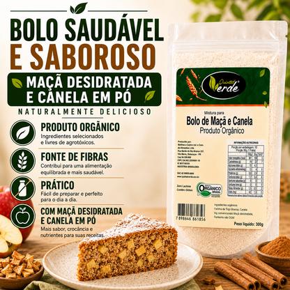 Mistura para Bolo de Maça e Canela