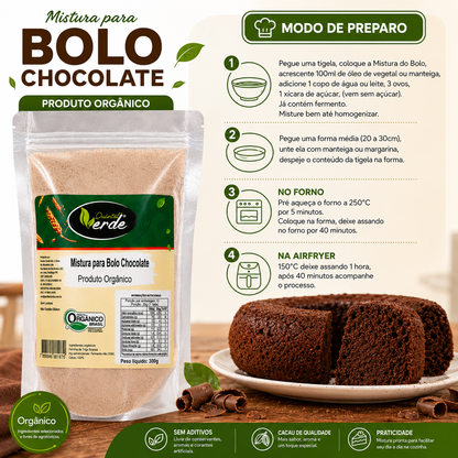 Mistura para Bolo de Chocolate