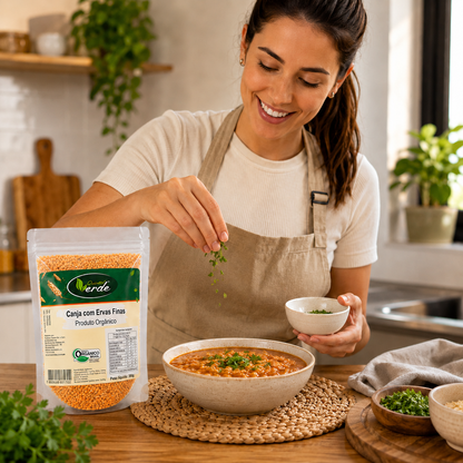 Canja - Com Ervas Finas - Arroz Parbolizado
