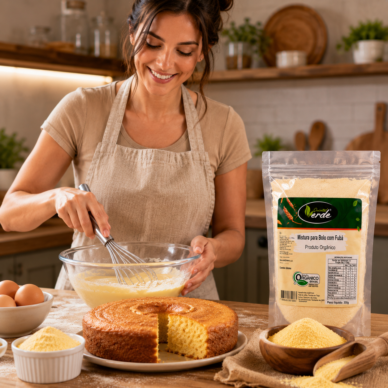 Mistura para Bolo de Fubá