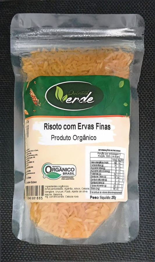 Risoto - Com Ervas Finas - Arroz Parbolizado