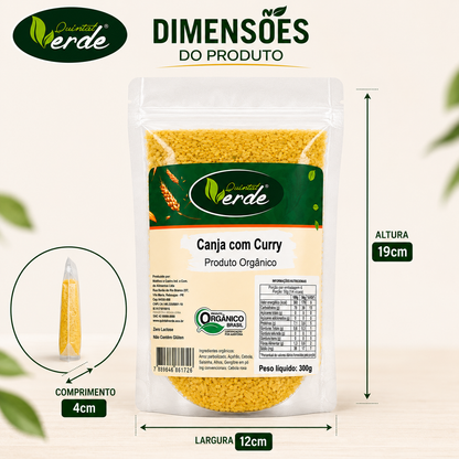 Canja - Com Curry - Arroz Parbolizado