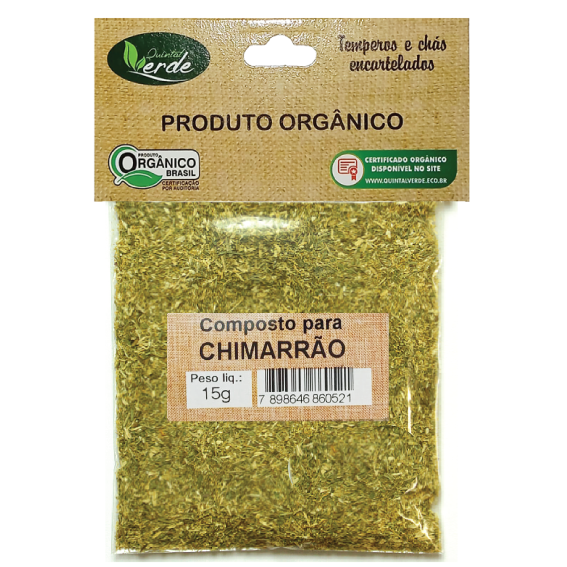 Kit 10 Chá Encartelado de Composto para Chimarrão - 15g