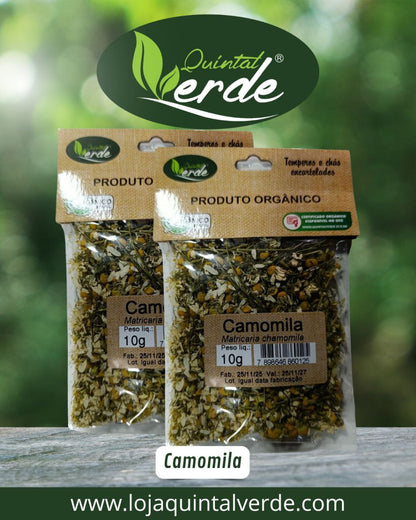 Chá Encartelado de Camomila - 10g