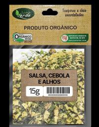 Kit 10 - Tempero Salsa, Cebola e Alhos 15g